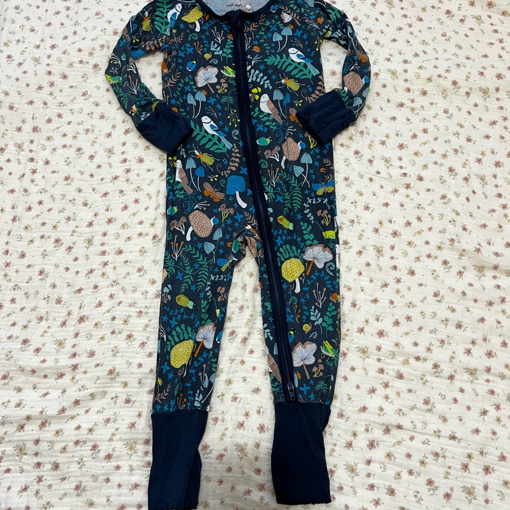 Little Sleepies midnight woodland forest 6-12